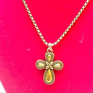 Brighton cross necklace